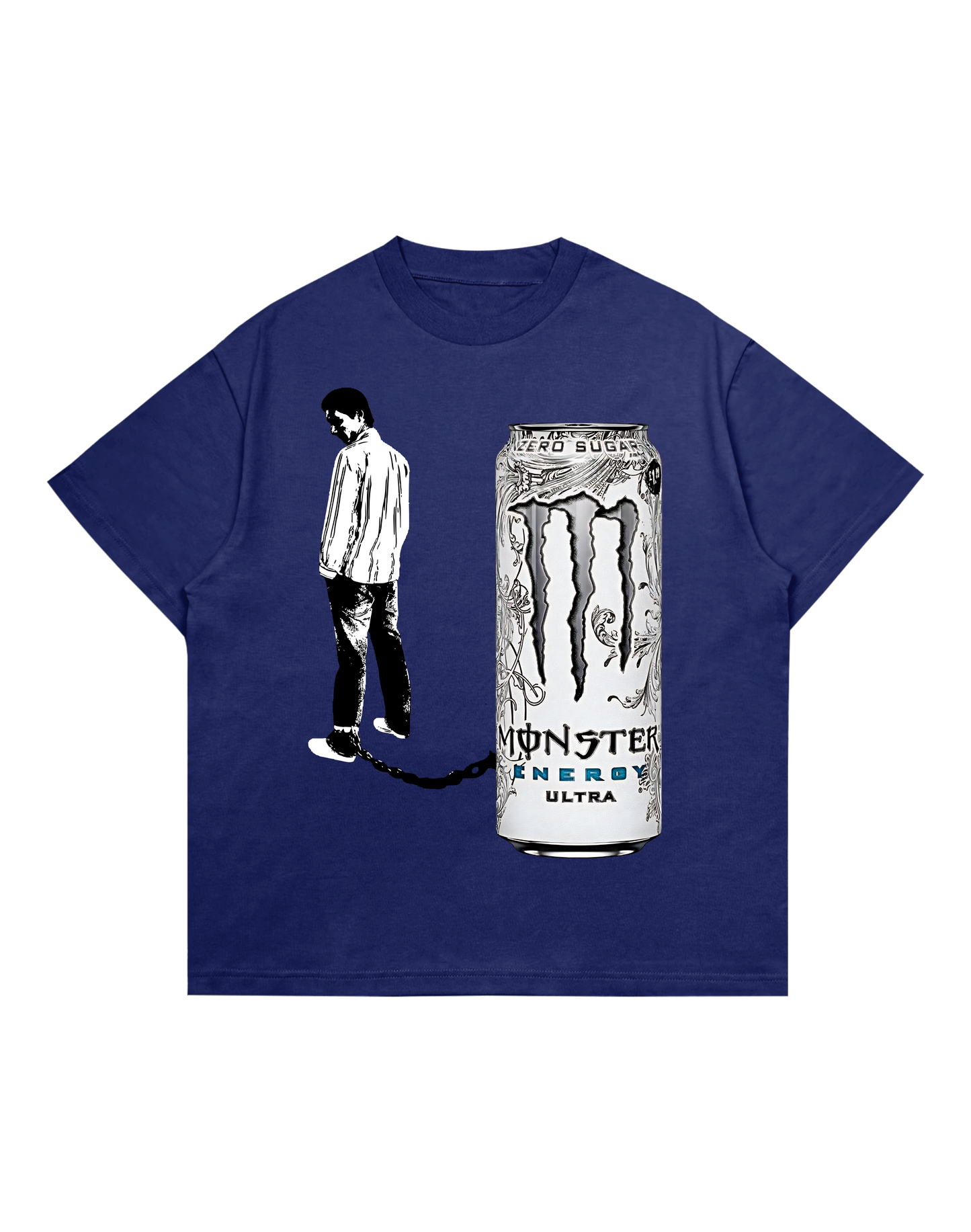 WHITE MONSTER TEE