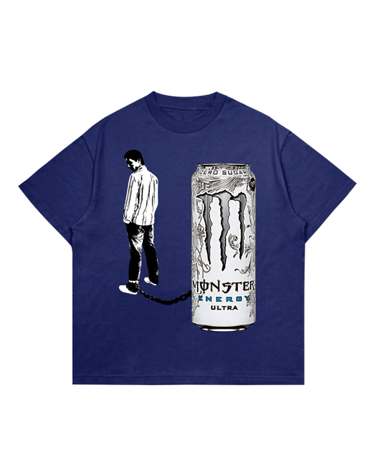 WHITE MONSTER TEE